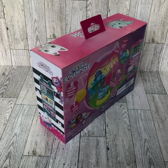 Gabby’s Dollhouse Cat Adventure Kitty Narwhal’s Carnival Room Netflix Dreamworks - Picture 5 of 7